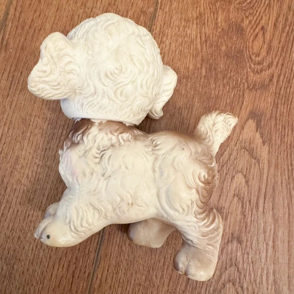 Edward Mobley 1956 Rubber Working Boy‎ And Sun Rubber Squeaky Dog Puppy Vintage